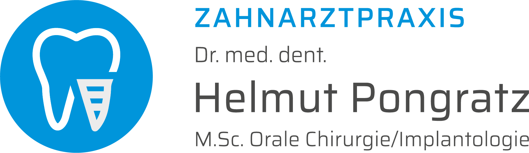 Logo Zahnarzt Dr. Helmut Pongratz
